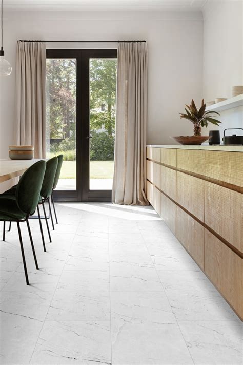 Кварц-виниловый ламинат Next Acoustic Carrara Marble 112