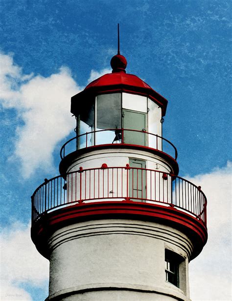 Marblehead Lighthouse - Lantern Room Photograph by Shawna Rowe - Fine ...