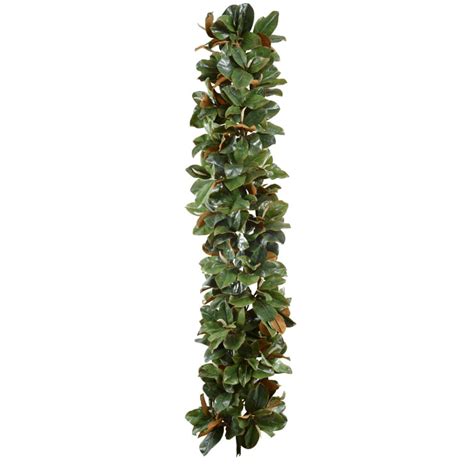 6 Magnolia Leaf Garland Grand Luxe