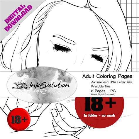 Cuttie Adult Coloring Pages Sex Naughty Sexy Sexual Sex Position Erotic Art Sensual