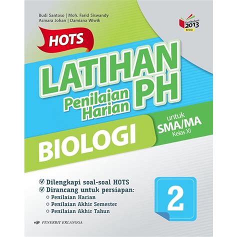 Jual Buku Soal Sma Hots Latihan Penilaian Harian Biologi Kelas K