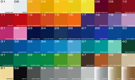 Цвета Красок С Названиями Фото — Mixyfotos.ru