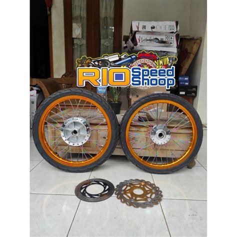 Jual Velg Jari Jari Ninja R Atau Ninja Rr Paketan Ring Full Set Plus