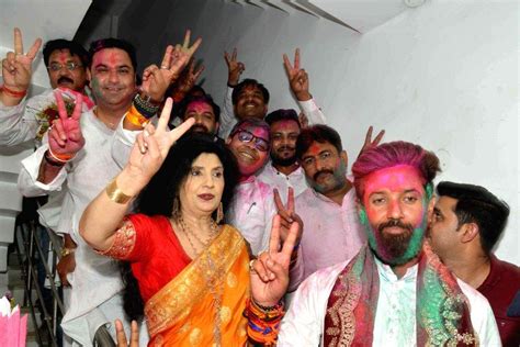 LJP Ram Vilas Chief Chirag Paswan During Celebrations Of The Party S