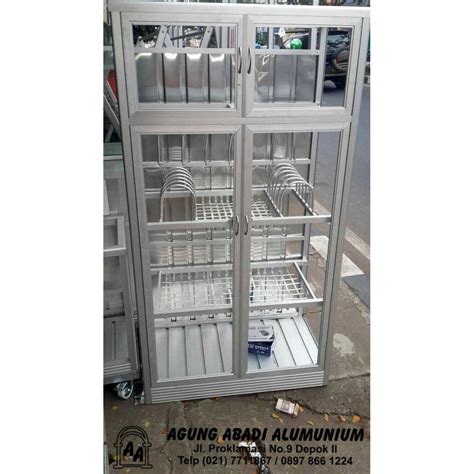 Contoh Rak Piring Aluminium Koleksi Gambar