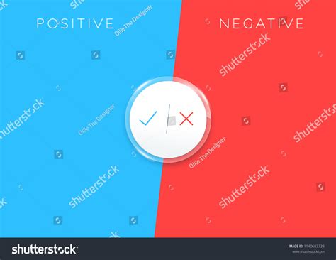 step positive negative list infographic stock vector royalty