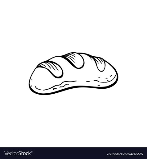 Bread Clipart Black And White