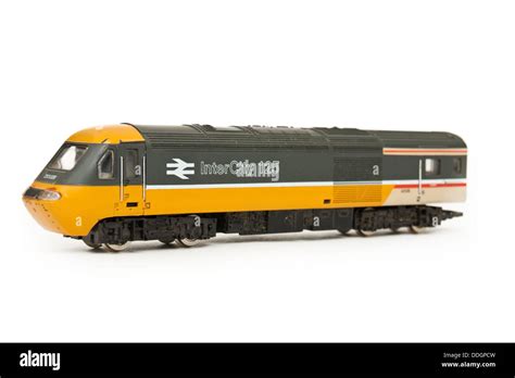 British Rail Intercity 125 Model Railway Locomotive Stock Photo