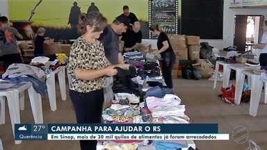 MTTV 2ª Edição Cuiabá Campanha em Sinop arrecada 30 toneladas de