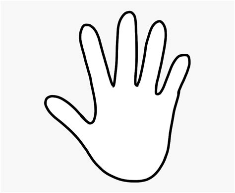 Printable Hand Outline