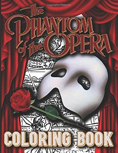 Phantom Of The Opera Coloring Book Phantom Of The Opera Nice Coloring