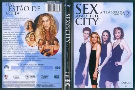 Dvd Lacrado Sex And The City Segunda Temporada Disco 3 Parcelamento Sem Juros