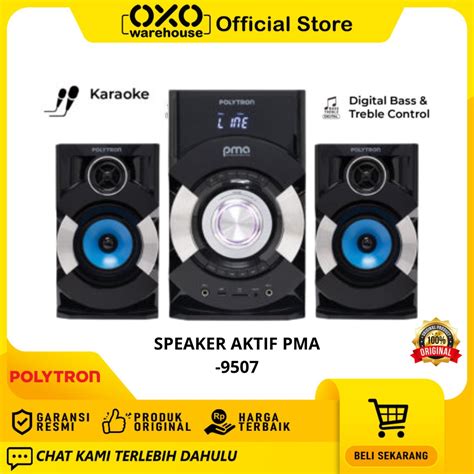 Jual Polytron Bluetooth Speaker Pma Ba Multimedia Karaoke Low