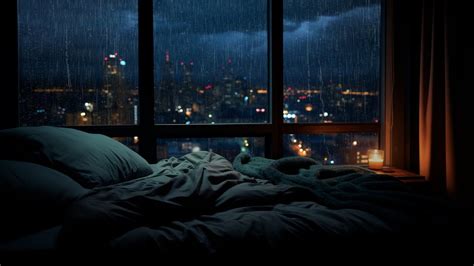 Fall Asleep Within Minutes With Heavy Rain And Thunder By The Window