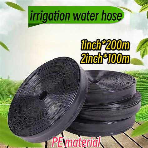 pe agricultural irrigation plastic water hose pe layflat