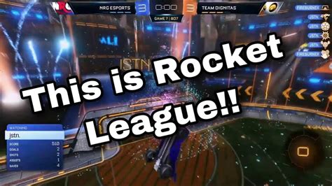 RLCS Justin This Is Rocket League Goal YouTube