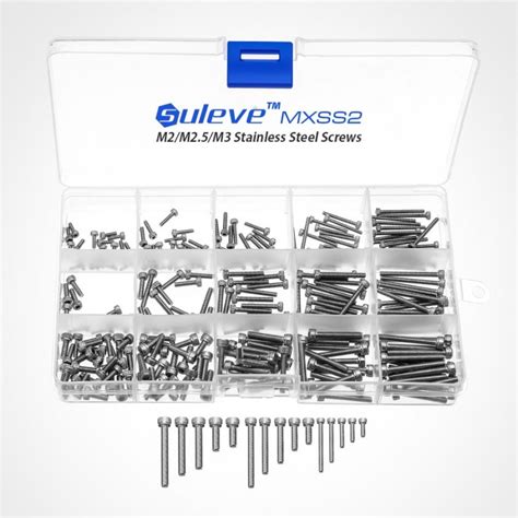 Suleve Mxss M M M Stainless Hex Socket Cap Head Screws