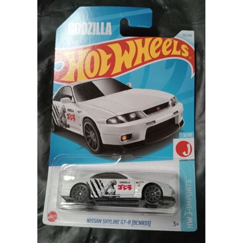 HOT WHEELS NISSAN SKYLINE GT R BCNR GODZILLA Shopee Malaysia