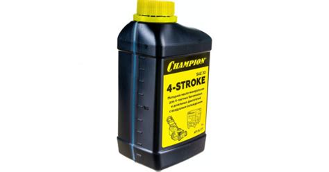 Купить Масло 1 л. минеральное CHAMPION SAE30 API SL/CF 4-тактное для ...