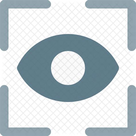 View Button Icon - Download in Flat Style