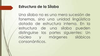 O Que Significa Silaba - La_Silaba , concepto, características y silabeo | PPTX