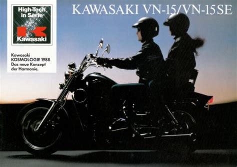 Prospekt KAWASAKI VN 15 VN 15 SE Prospekt Brochure 6 Seiten