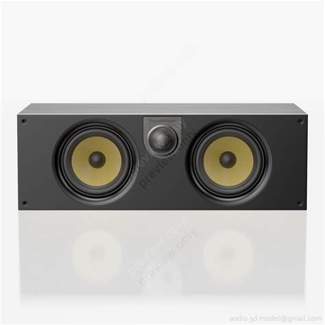 Bowers And Wilkins Htm 62 S2 Black Ash 3d Model 20 3ds Max Obj Free3d
