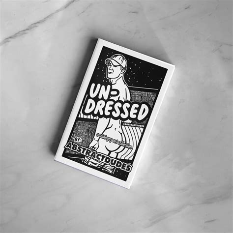 Undressed Zine A Mini Gay Art Collection Single Page Zine Nude Illustration Artbook Printable