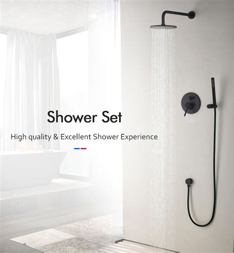 Hot And Cold Water Luxury Control Hidden Shower Concealed Set Hidden Shower Shower Set Shower