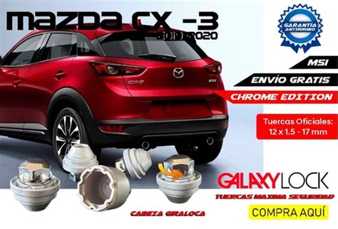 Mazda Cx3 2019 Tuercas De Seguridad