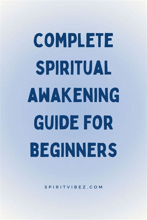 Complete Spiritual Awakening Guide For Beginners Artofit