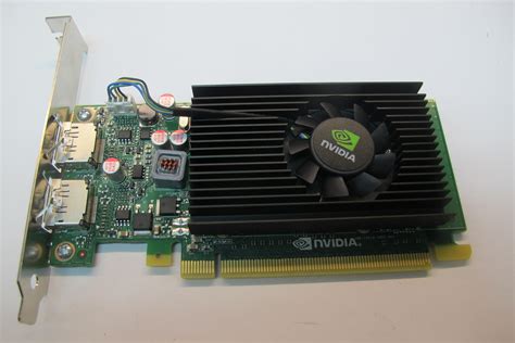 NVIDIA Quadro NVS 310 1GB DDR3 2 Display Port Low Profile PCI-E Video ...
