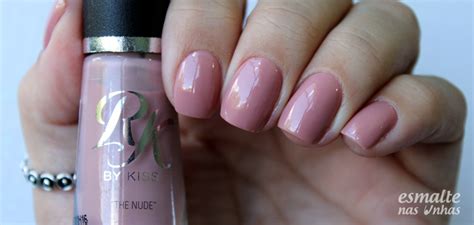 LiberteSuasCores Esmalte The Nude Da RK By Kiss Kiss New York