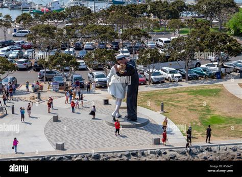 The Unconditional Surrender Sculpture By Seward Johnson San Diego California United States