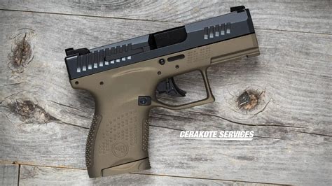 CZ P10M Gamma Bronze Cerakote Services