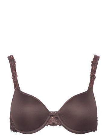 Chantelle Champs Elysees Covering Memory Bra Lingerie Bras Tops T Shirt Bras Brown Chantelle