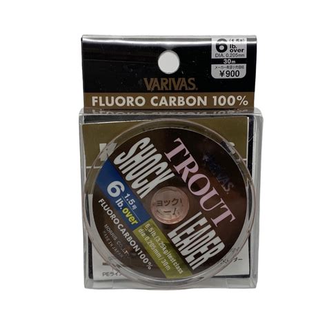Varivas Trout Shock Leader 30m / 6lb. - Angeln-Forellen.de Der Online ...