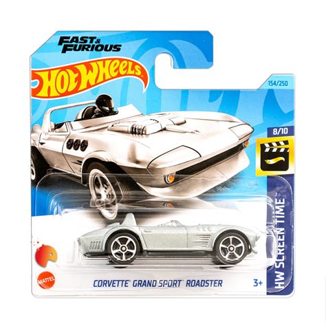 Hot Wheels Corvette Grand Sport Roadster Hw Screen Time