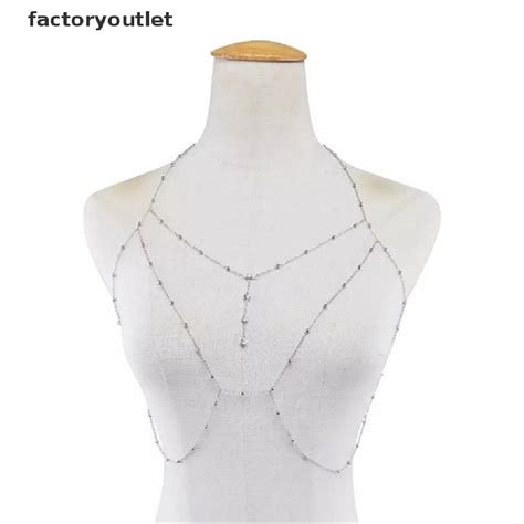 FCPH Jewelry Bust Chain Bikini Belly Chain Female Waist Chain Beach Body Chain FCC Shopee