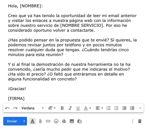 Correo de seguimiento cómo escribirlo tipos y ejemplos para que te