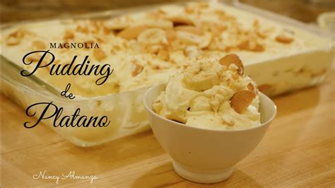 Pudín de Plátano Banana Pudding YouTube