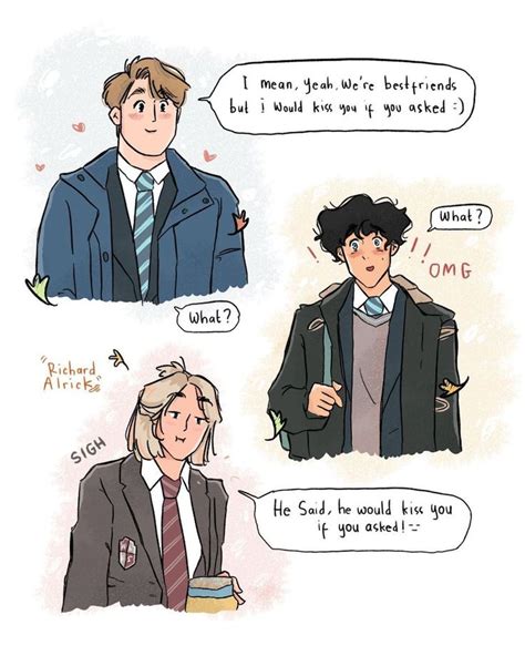 Nick Charlie And Darcy Alice Book Comic Panels Gay Books