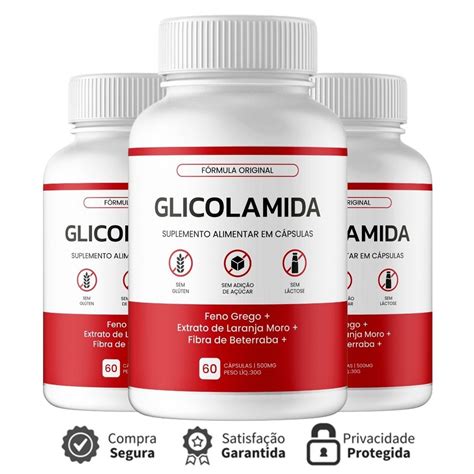Glicolamida O Que É - 1 Pote Glicolamida Natural 30 Cápsulas Tratamento 1 Mês | Shopee Brasil