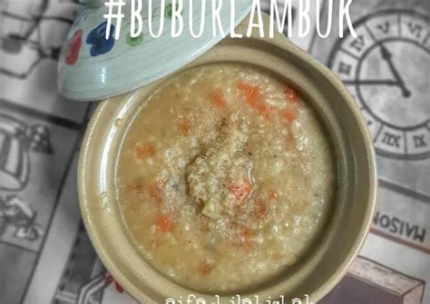 resepi olahan bubur lambuk  lezat aneka resepi enak