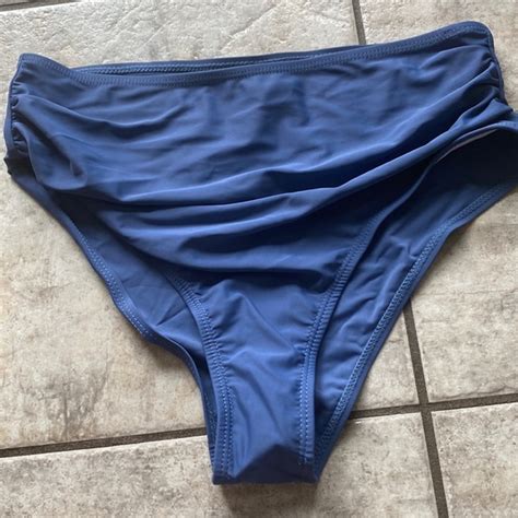 SHEIN Swim New Blue Bikini Bottom Poshmark