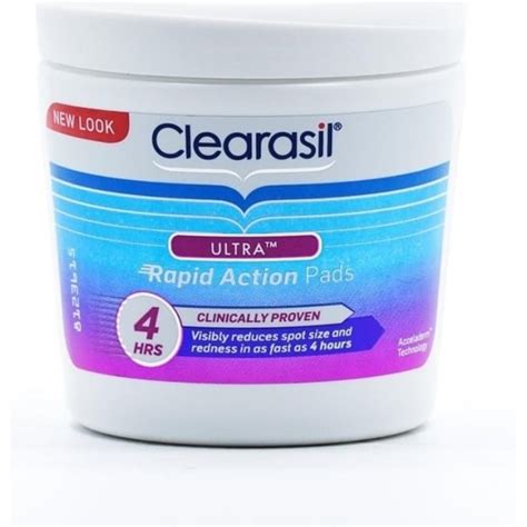 Clearasil Ultra Pads 65 Pack - Pharmacy & Health from Chemist Connect UK