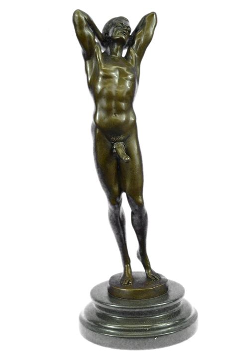 Sold Price NUDE MALE STATUE MAN SCULPTURE GAY ART BRONZE STATUES FIGURINE ART FIGURE August