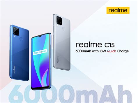 Teaser Siap Rilis Di Indonesia Realme C15 Tawarkan Baterai 6000 Mah