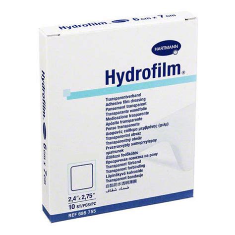 Пленочные повязки HYDROFILM 10×12,5 см купить в Екатеринбурге