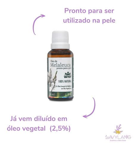 Oleo De Melaleuca Pronto Para Pele 100 Natural MercadoLivre